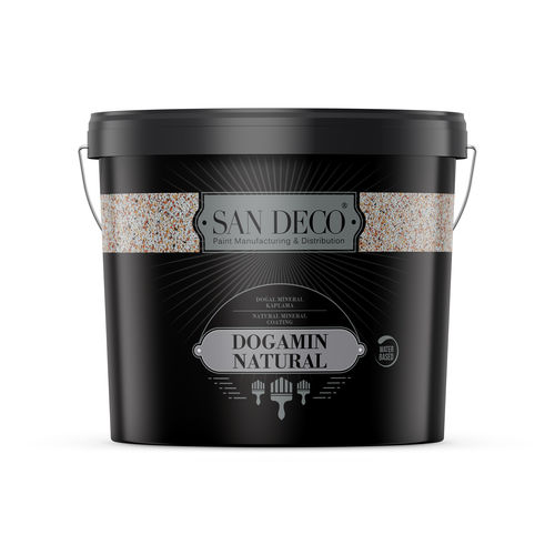 装饰涂料 - DOGAMIN NATURAL - SAN DECO - 室外 / 石膏 / 用于混凝土