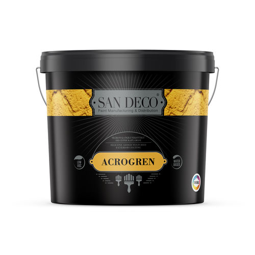 装饰涂料 - ACROGREN - SAN DECO - 室外 / 用于混凝土 / 外墙