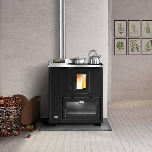 颗粒采暖炉 - T.IT K - UNICAL AG S.p.A. - 5 kW...10 kW / 独立式 / 现代风格