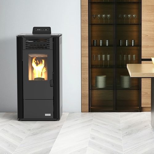 颗粒采暖炉 - TESI 10 - UNICAL AG S.p.A. - 5 kW...10 kW / 独立式 / 现代风格