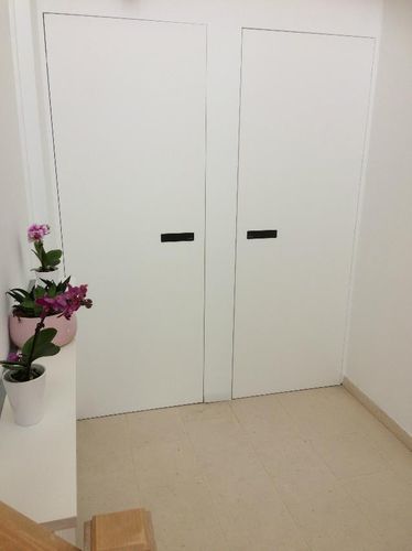 铝制踢脚线 - XP50.04(C) - XINNIX DOOR SYSTEMS - 预涂漆