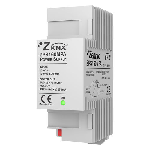DIN导轨电源 - ZPS160MPA - ZENNIO AVANCE Y TECNOLOGIA