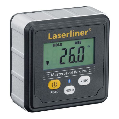 气泡式水准仪 - MASTERLEVEL BOX PRO - LASERLINER - 紧凑型 / 数字 / 电子