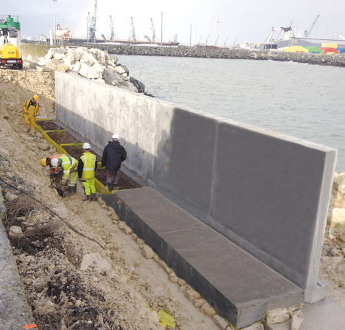 钢筋混凝土挡土墙 - LG BETON - 模块化 / 预制