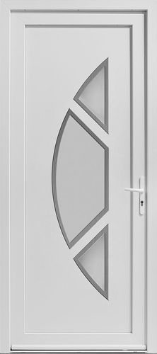 入户门 - Cyclone - PAB- MTN ( MENUISERIES TECHNIQUE NOUVELLES) - PVC / 平开 / 现代风格