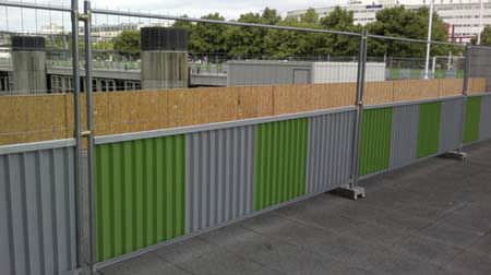 带栏杆围栏 - M 835 - PLAKA GROUP FRANCE - 建筑工地 / 金属 / 移动式