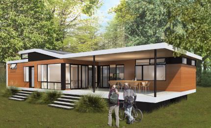 预制微型房屋 - CALI DUO 2 - Sustain design studio - 现代风格 / 木质 / 平房