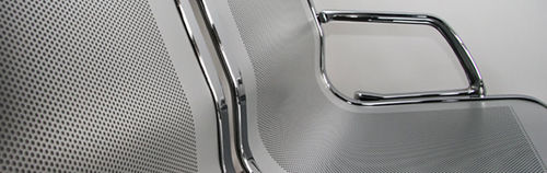 带孔金属板 - C-THRU - COIL - 褶皱 / 铝制 / 用于家具