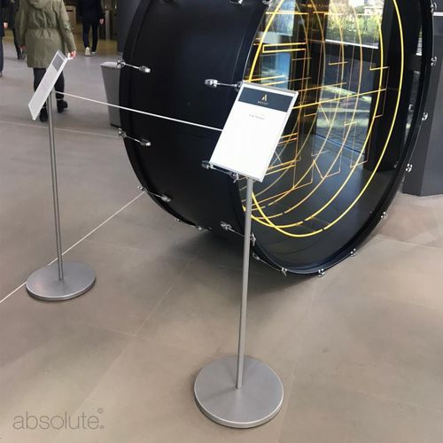 室内布告板 - Absolute Museum & Gallery Products Ltd - 数字 / 不锈钢