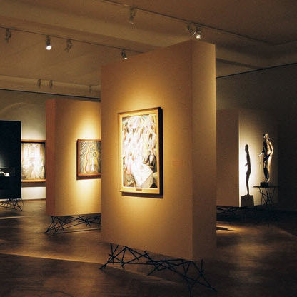 活动隔断 - KUB2 - staba Arte - 金属 / 展览用