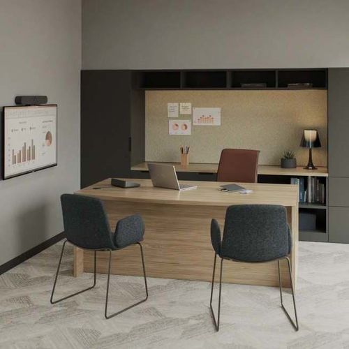 工作站办公系统 - CURRENCY - Steelcase - 落地 / 现代风格 / 层压材料