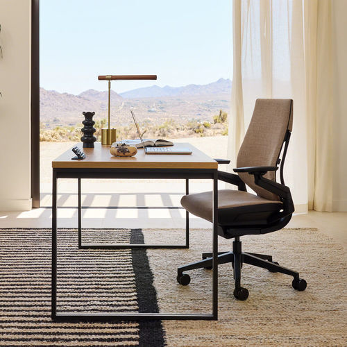 现代办公椅 - GESTURE® - Steelcase - 用于室内 / 乙烯基 / 皮质