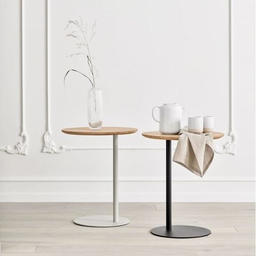 现代风格边桌 - PILLAR - Steelcase - 木制 / 金属桌脚 / 椭圆
