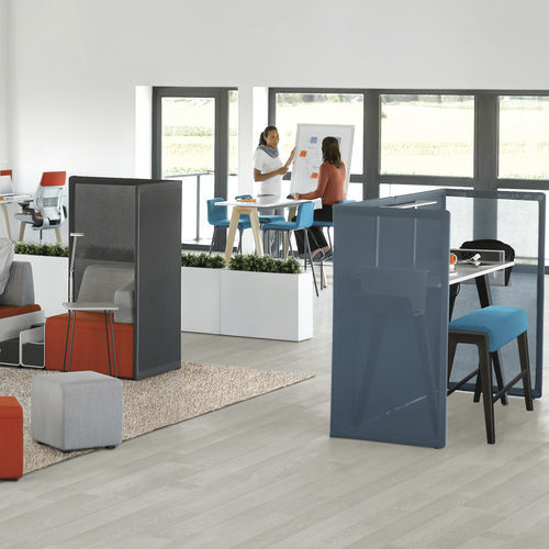 金属空间隔断 - B-FREE  - Steelcase EMEA - 布料 / 办公室 / 开放空间