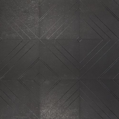 熔岩石瓷砖 - ROMBO - Nero Sicilia - 抛光 / 室内 / 户外
