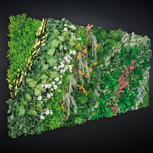复合陶瓷绿植墙 - DAINTREE  - VGnewtrend - 定制 / 模块化板 / 树叶