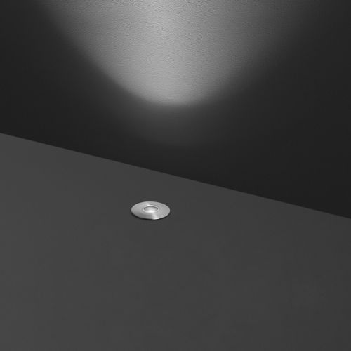 地面嵌入式照明设备 - HYDROFLOOR NANO XXS - PUK LIGHTING - LED式 / 圆形 / IP68