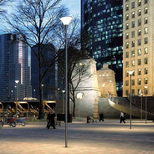 市政路灯 - PLAZA 25 - PUK LIGHTING - 现代风格 / 不锈钢 / 聚碳酸酯