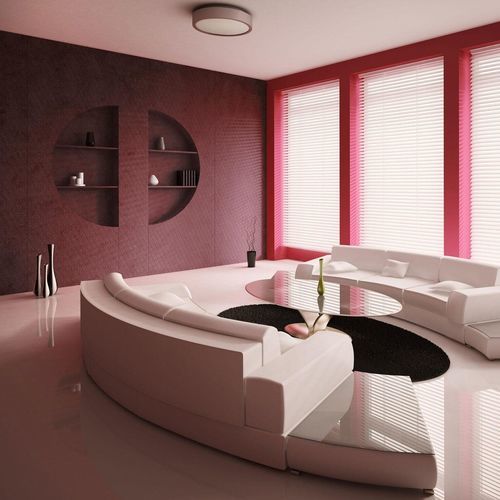 外包装饰面板 - FL CUBE VELVET Bordeaux - SIBU DESIGN - 壁挂 / 室内装潢 / 墙壁