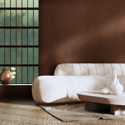 室内装潢装饰面板 - DM Corten - SIBU DESIGN - 壁挂 / 聚苯乙烯 / PET