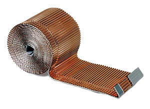 烟囱顶防水膜 - APRON FLASHING COPPER - MAGE Roof & Building Components - 自粘式 / 丁基 / 铜