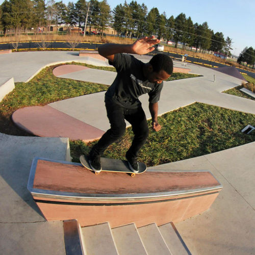 混凝土滑板场 - PRAIRIE SIDE SKATE PLAZA - Spohn Ranch Skateparks