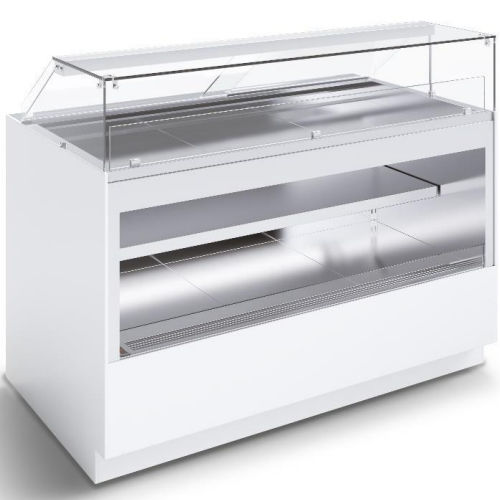 柜台冷藏展示柜 - GEM R4 COMBI H2 - Oscartek - 用于商店 / 不锈钢 / 有色