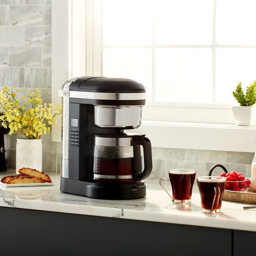 过滤式咖啡机 - 5KCM1209EOB - Kitchenaid France - 自动 / 茶叶 / 黑色