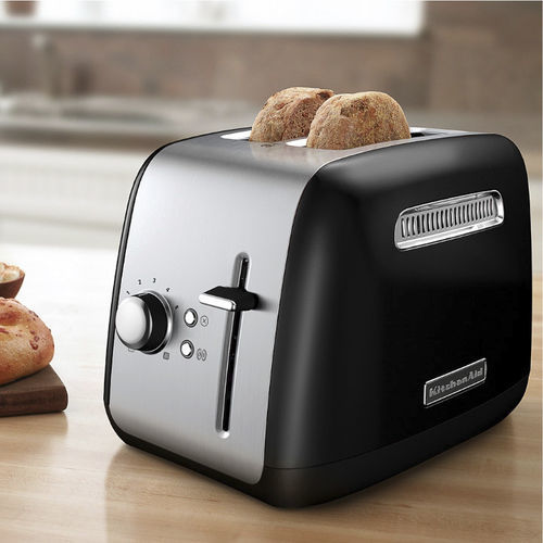 2片烤面包机 - 5KMT2115EWH - Kitchenaid France - 黑色