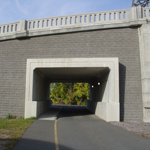 钢筋混凝土分段通道 - AMTRAK STATION - The Fort Miller Co.
