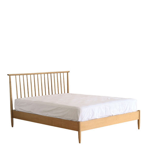 双人床 - TERAMO - ercol - 传统风格 / 带床头板 / 栎木