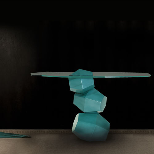原创设计玄关桌 - EQUILIBRIUM - Amu- Inspiration Design - 玻璃 / 家用 / 室内