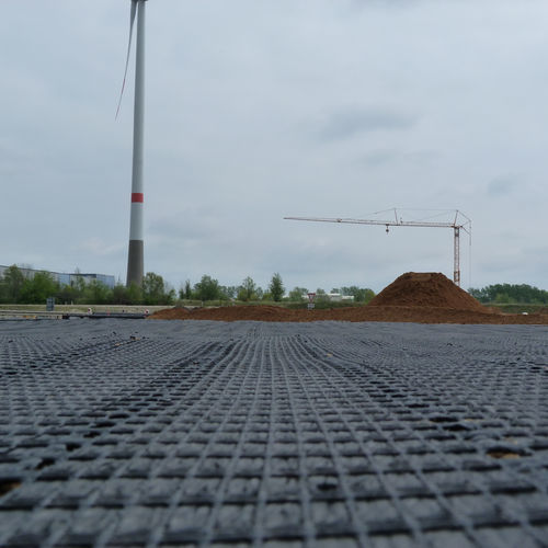 防护土工网格 - Fortrac T - Huesker - 加固 / 用于地基 / 用于公共工程