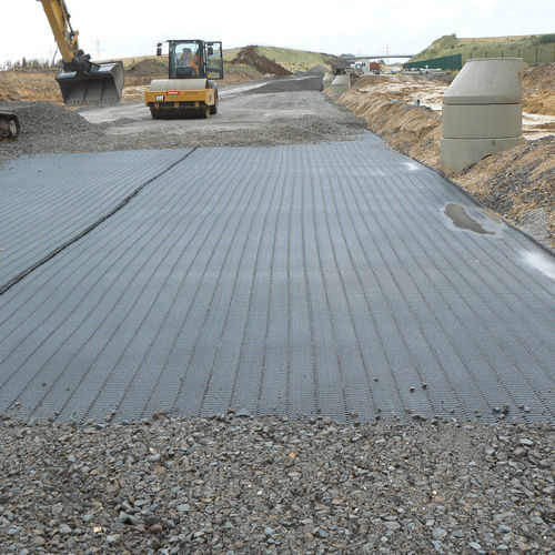 防护土工网格 - Fortrac A - Huesker - 加固 / 用于地基 / 用于地面