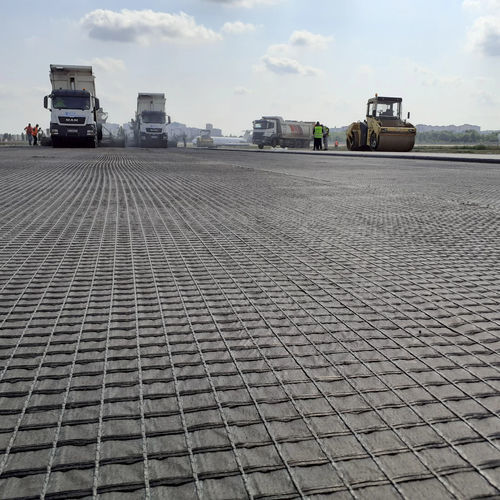 加固土工网格 - HaTelit® - Huesker - 公路 / 用于道路工程 / 用于道路