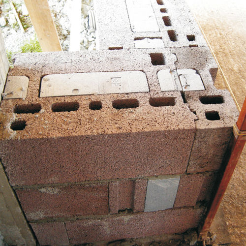 中空混凝土块 - SUPERTERMICO B 30T & B36T - Paver - 承重墙 / 集成绝缘装置