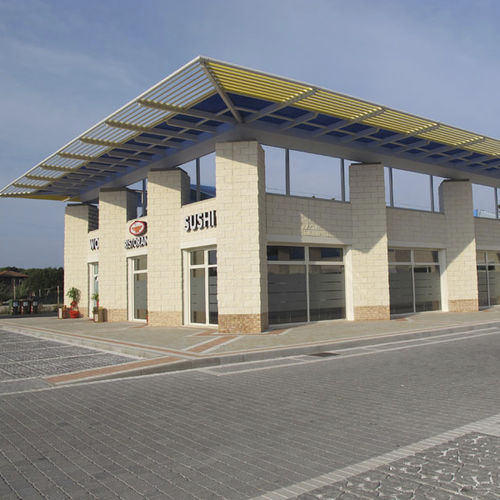 中空混凝土块 - CROMABLOC ® - Paver - 承重墙 / 外立面
