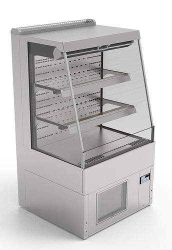 搁板冷藏展示柜 - CALEO COLD 80 - AKE Ausseer Kälte- u. Edelstahltechnik GmbH  - 用于商店 / 带照明