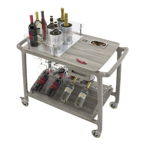 饮料推车 - ALTO WINE  - CADDIE HOTEL - 葡萄酒品酒 / 酒店 / 实木