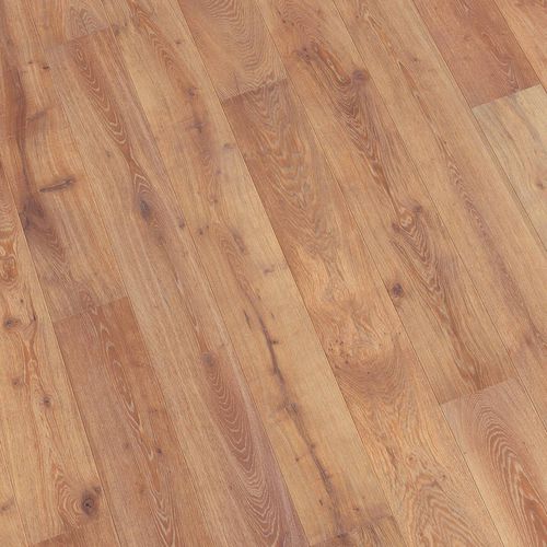 层压地板 - S.04 - Dennebos Flooring - 山形纹 / 做旧 / 自粘
