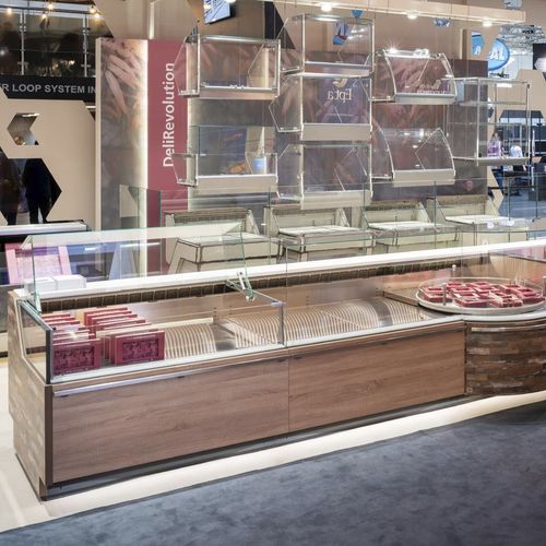 柜台冷藏展示柜 - SHAPE M TRAD-LS - Bonnet Neve  - 用于商店 / 带照明