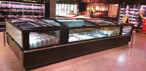 岛台冷藏展示柜 - UPSALA - Frost-trol S.A. - 用于商店 / 带照明 / 冷冻食品