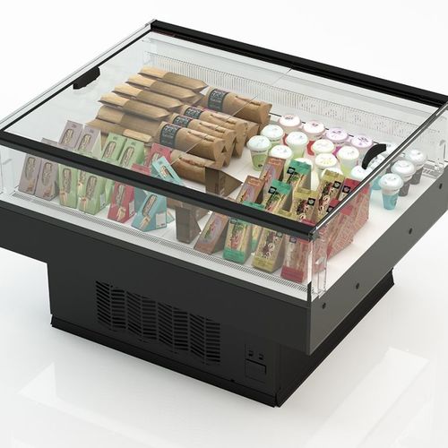 岛台冷藏展示柜 - WALEN - Frost-trol S.A. - 用于商店 / 带照明