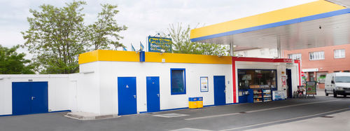 预制建筑 - FUEL STATION JET - SÄBU - 模块化 / 独立型 / 混凝土