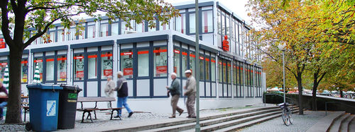 预制建筑 - SPARKASSE - SÄBU - 模块化 / 钢 / 钢结构