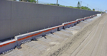 电镀钢金属丝网 - WIRE MESH - atlantic Industries Limited (AIL) - 用于挡土墙 / 用于地面加固 / 长网格