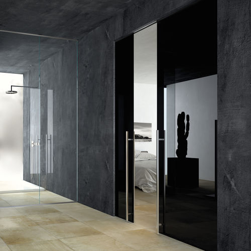 室内门 - DISAPPEARING SLIDING DOOR - VITRA LINE - Henry glass - 玻璃 / 滑动式 / 釉面