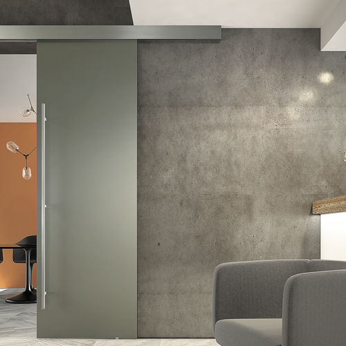 室内门 - EXTERNAL WALL SLIDING DOOR - VITRA CLASSIC LINE - Henry glass - 淬火玻璃 / 滑动式 / 釉面