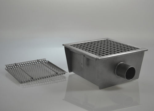 不锈钢地面存水弯 - 0412 - Inoxsystem S.r.l. - 用于整体厨房 / 定制 / 防虫