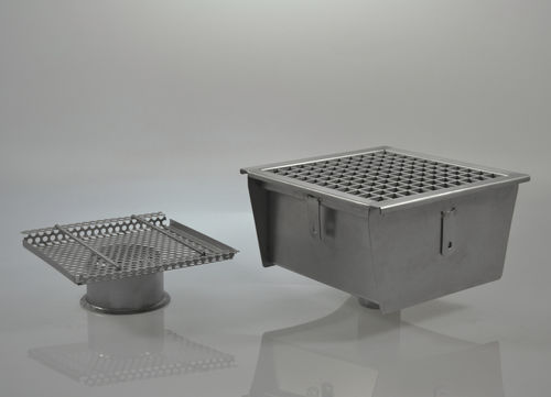 不锈钢地面存水弯 - 0512 - Inoxsystem S.r.l. - 用于整体厨房 / 定制 / 防虫